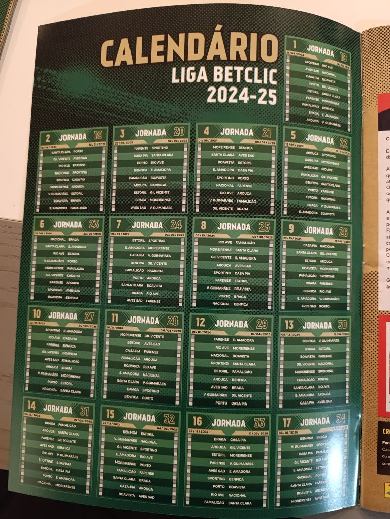 Cromos liga portuguesa 2024/2025