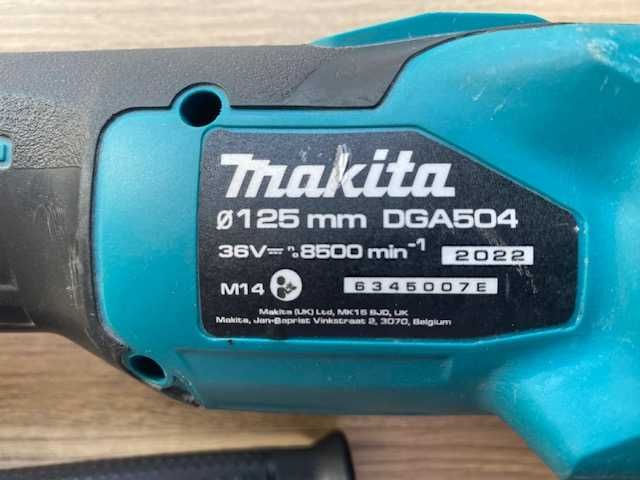 Акумуляторна болгарка Makita DGA504