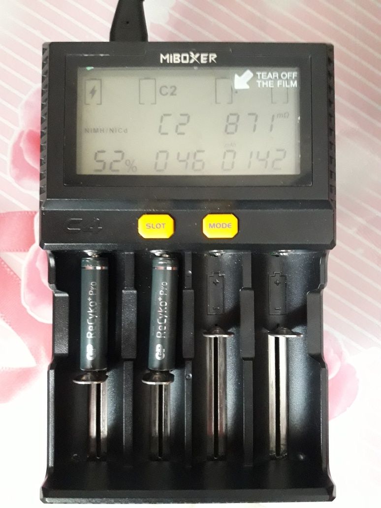 Miboxer C4 зарядное устройство