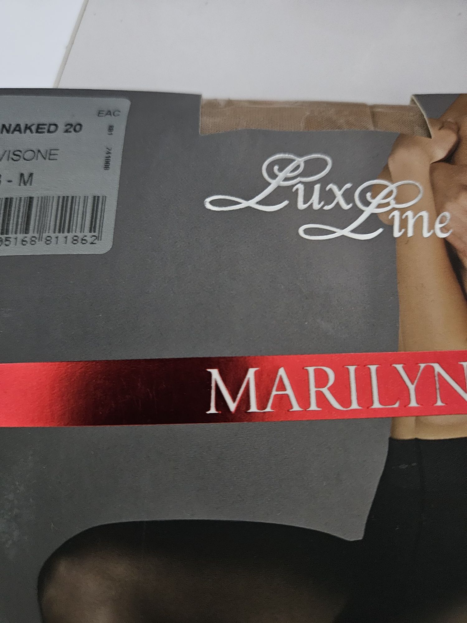 Marylin LuxLine/Naked20+3 sztuki Gatta Good Bye Cellulite/4 pary/