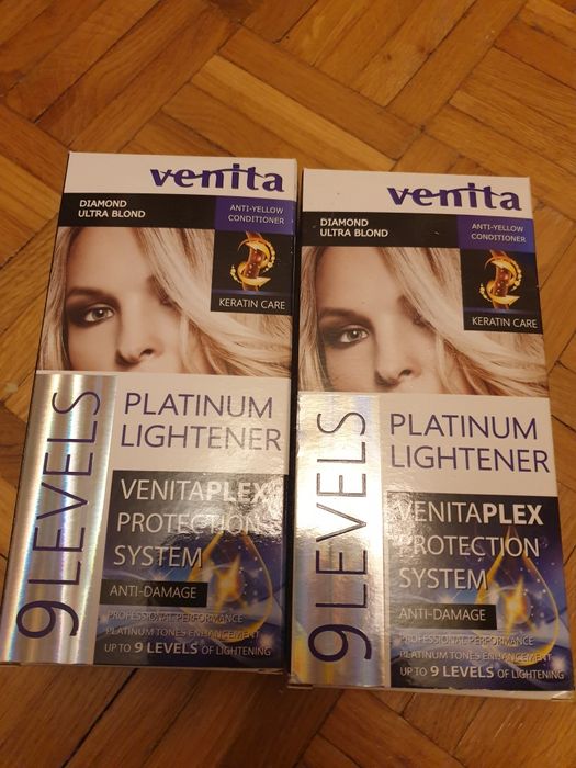 Rozjaśniacz do włosów Venita Platinum Lightener