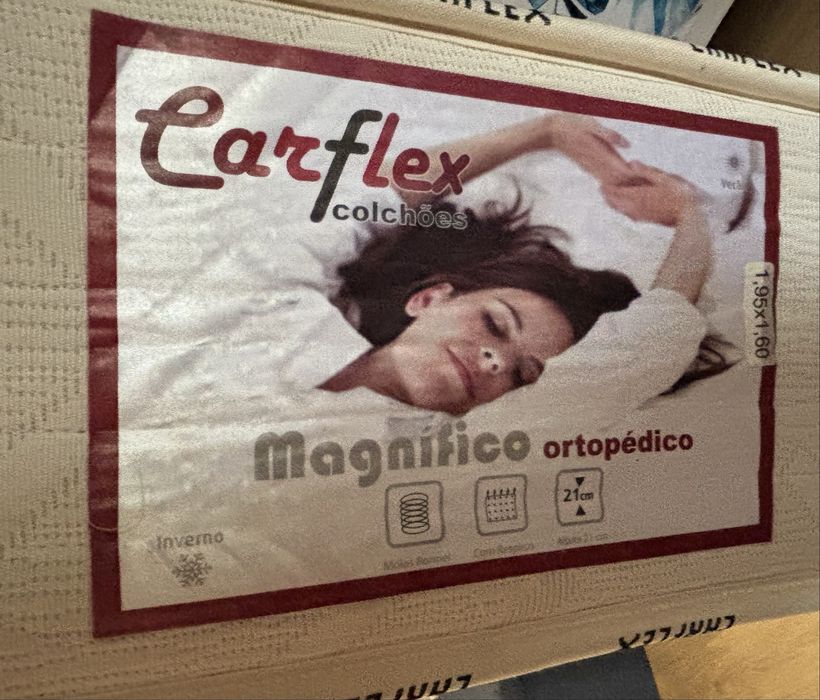Colchão Ortopédico Carflex 195x160cm