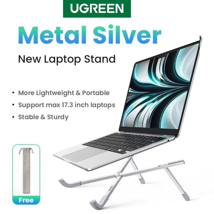 Підставка для ноутбука UGREEN LP702 портативна складна, з чохлом
