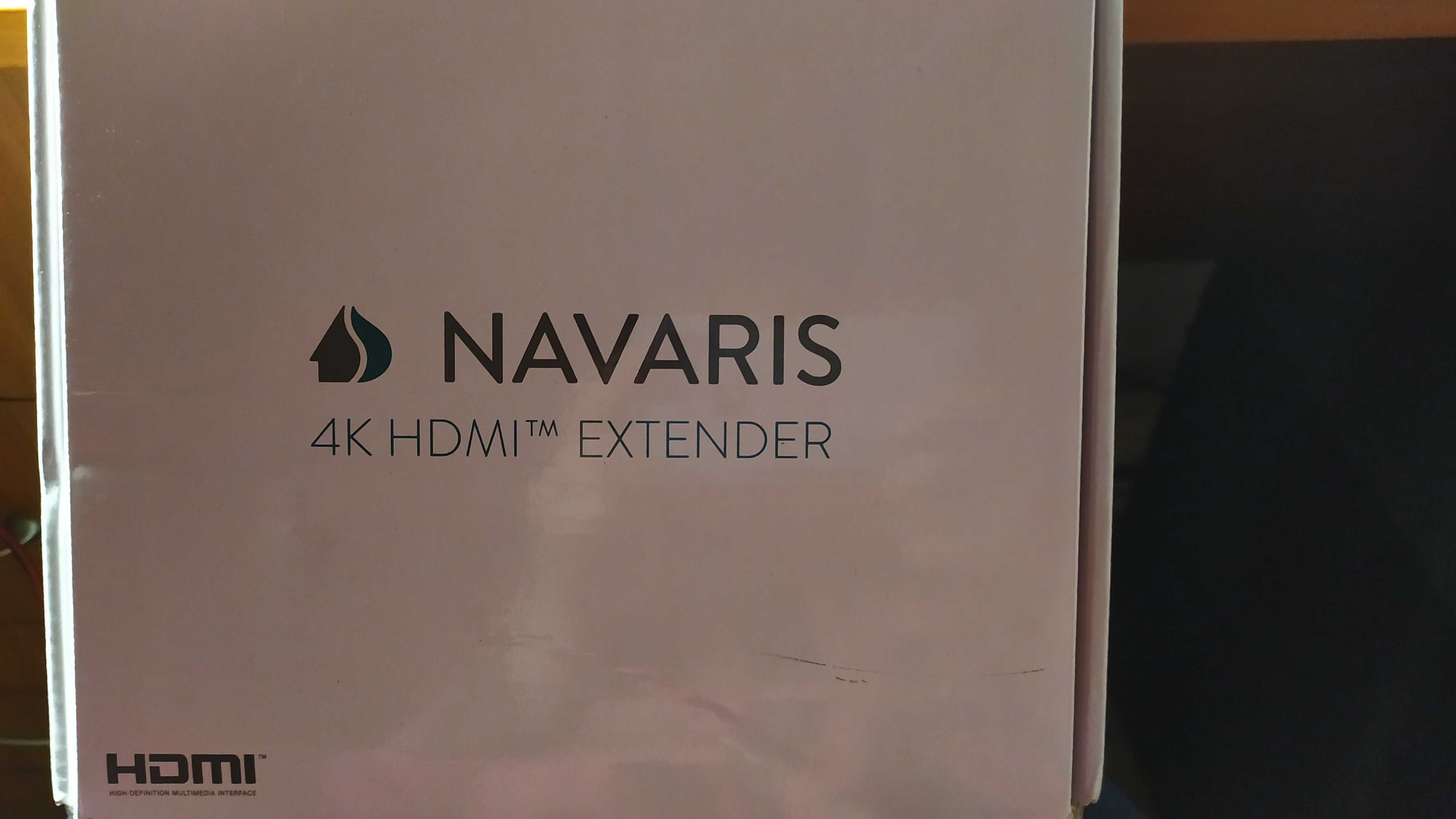 Адаптер Navaris ,удлинитель 4K HDMI с ИК-портом