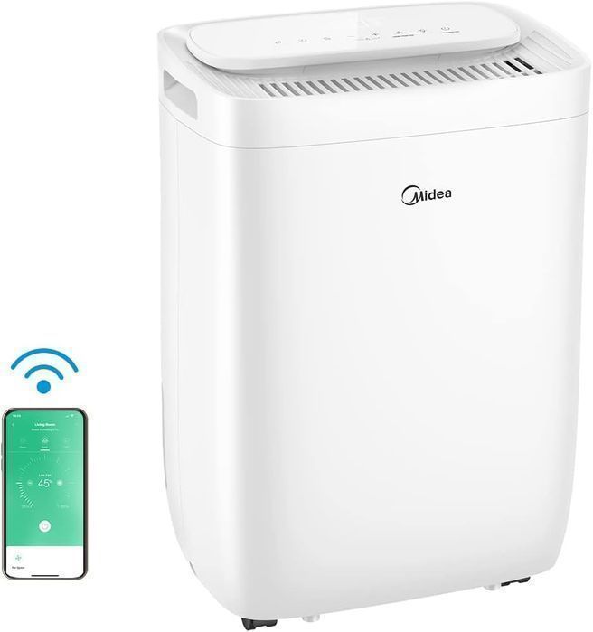 Osuszacz Powietrza Midea Fresh Dry 10L/24H Sterowanie Wifi 380W