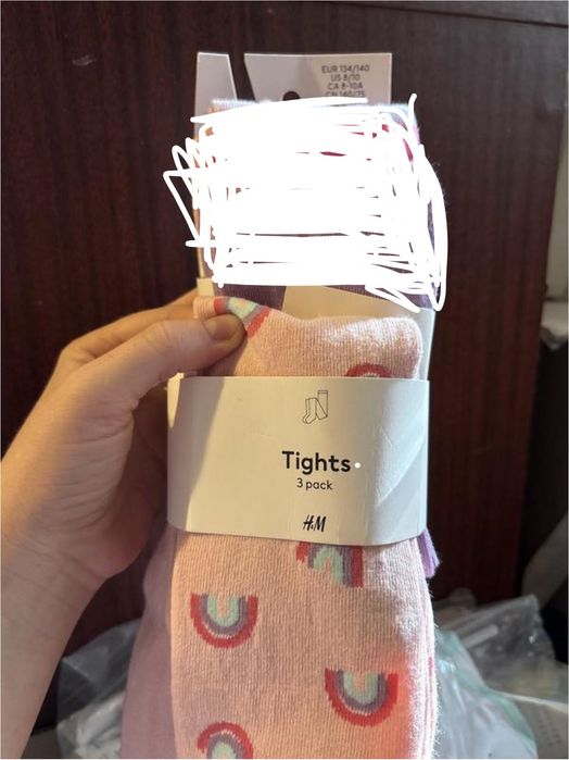 Новые колготы девочка поштучно George H&M нові колготки 1.5 2 3 4 5 6