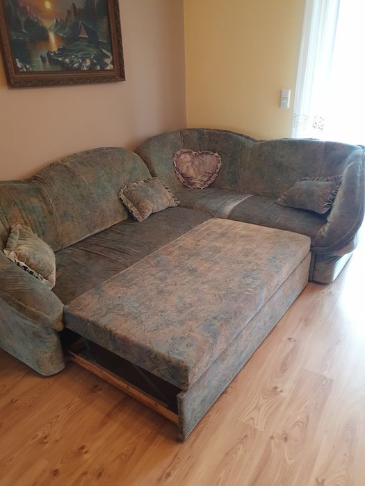 Oddam narożnik z funkcją spania