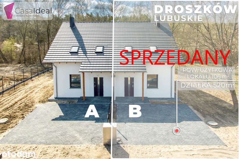 Dom dwulokalowy na sprzedaż, przestrzeń z potencjałem - bez PCC !