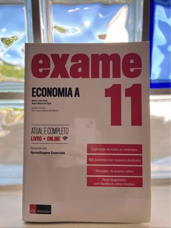 Livro Exame Economia A 11.° Ano