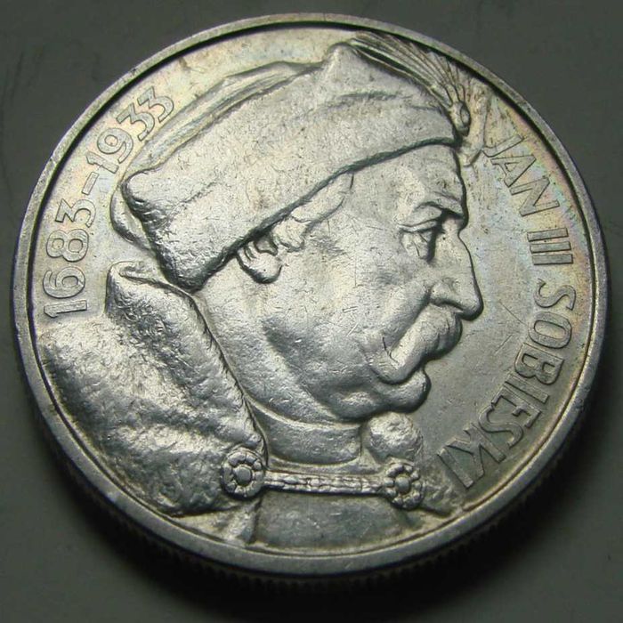 10 zł. 1933 r. Sobieski. SUPER STAN!!!