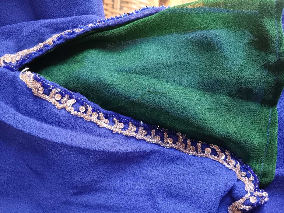 Conjunto Túnica, calça e lenço feminino