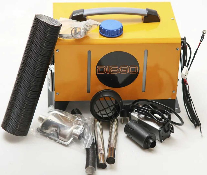 12V/24V/220V Дизельный обогреватель Diego 8кВт автономка Webasto вебас