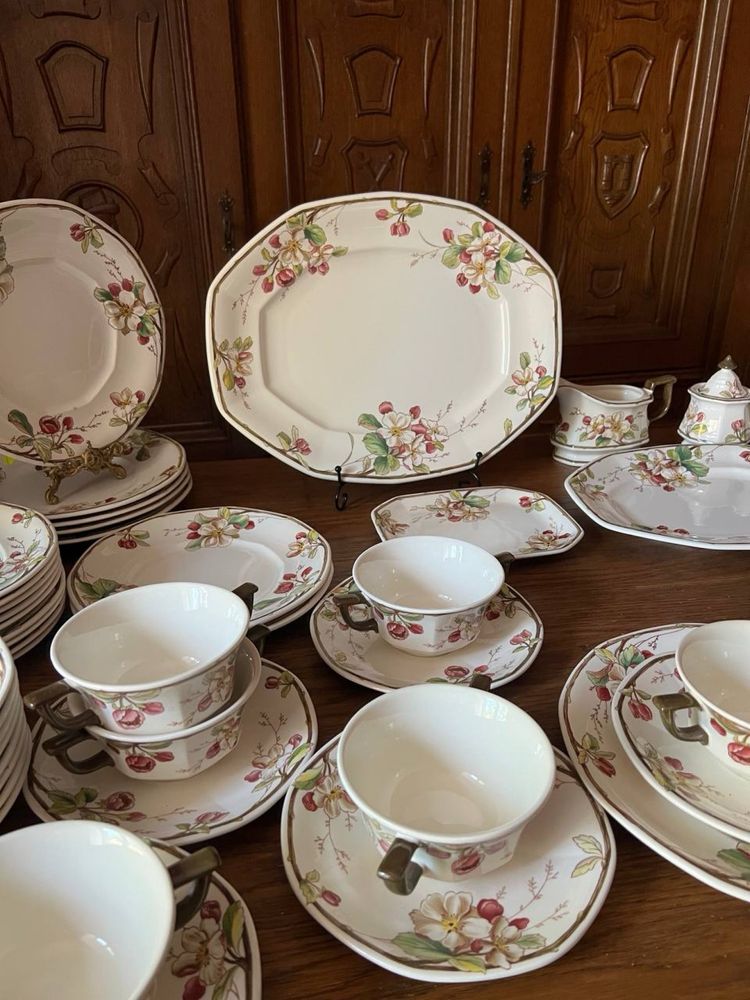 Villeroy&Boch Portobello.Вишуканий квітковий сервіз