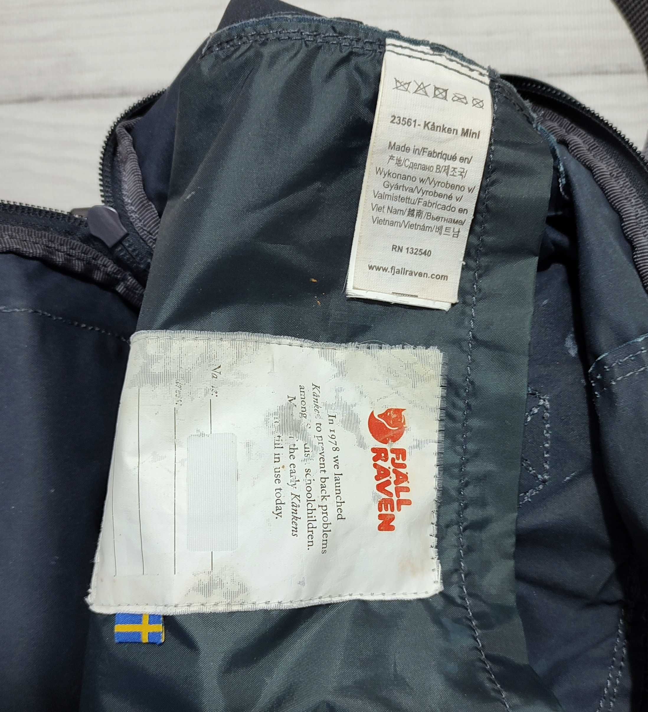 Plecak FJALLRAVEN Kanken Mini