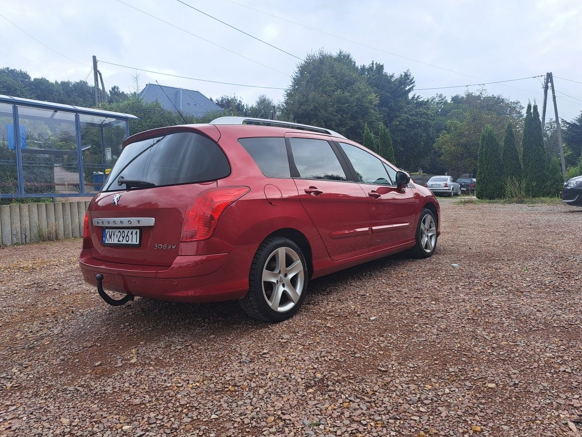 Peugeot 308 sw 1.6 hdi 2008r bogata wersja!