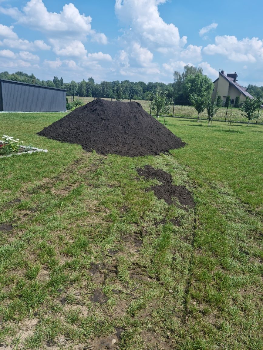 Ziemia, humus ,czarnoziem (przesiewana) Piasek ,Kruszywa