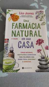 Livro "uma farmácia natural em sua casa"