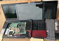 Laptopy na części Toshiba Asus HP