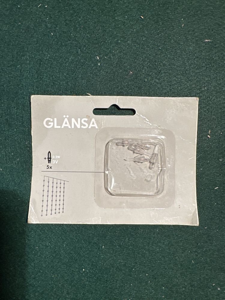 Żarówki diody IKEA Glänsa