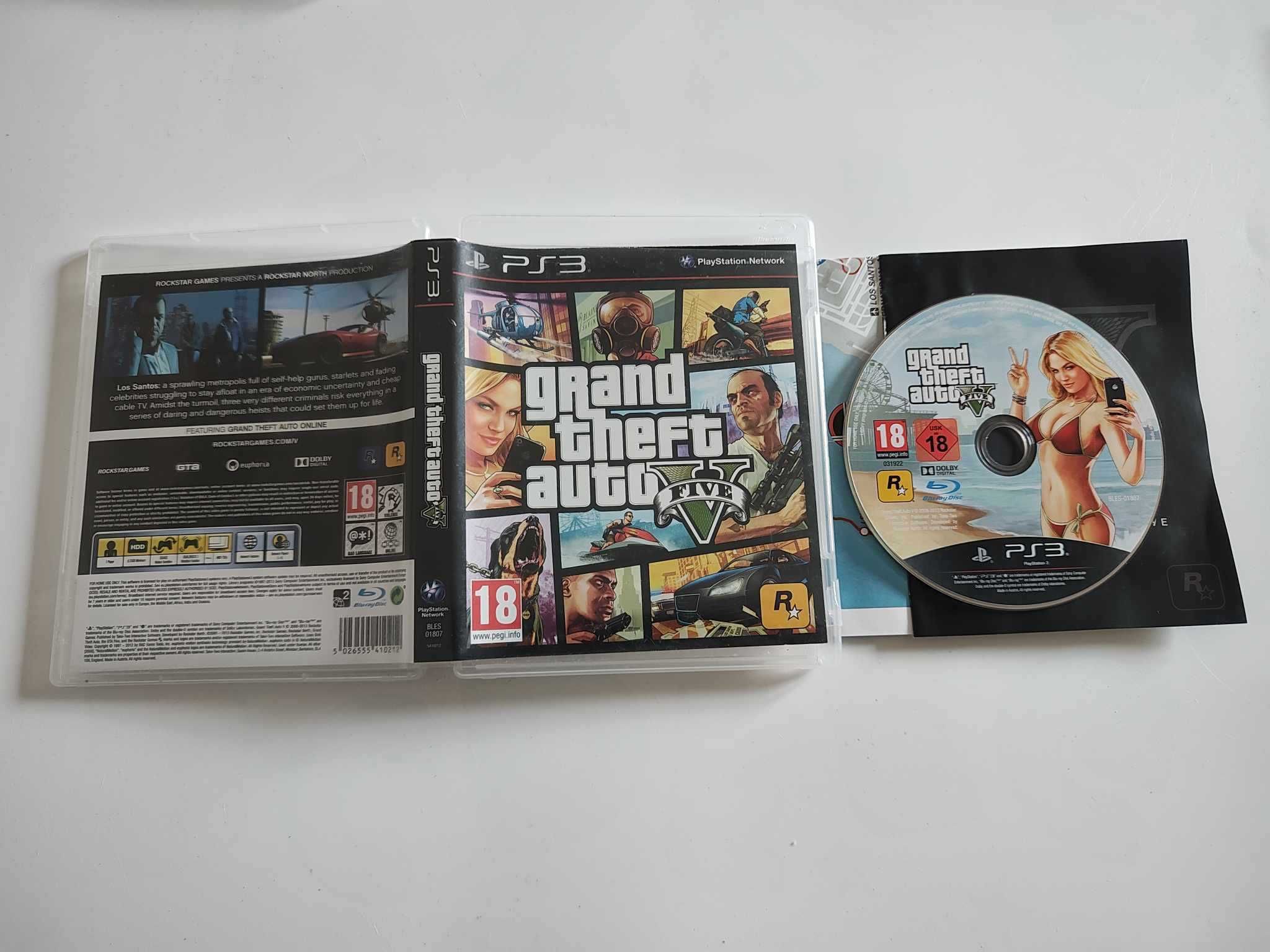 GRA PlayStation PS3 Grand Theft Auto V GTA 5 PL