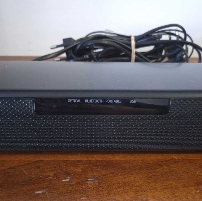 Barra de som, coluna sem fios, comando_marca LG_sem defeitos como novo