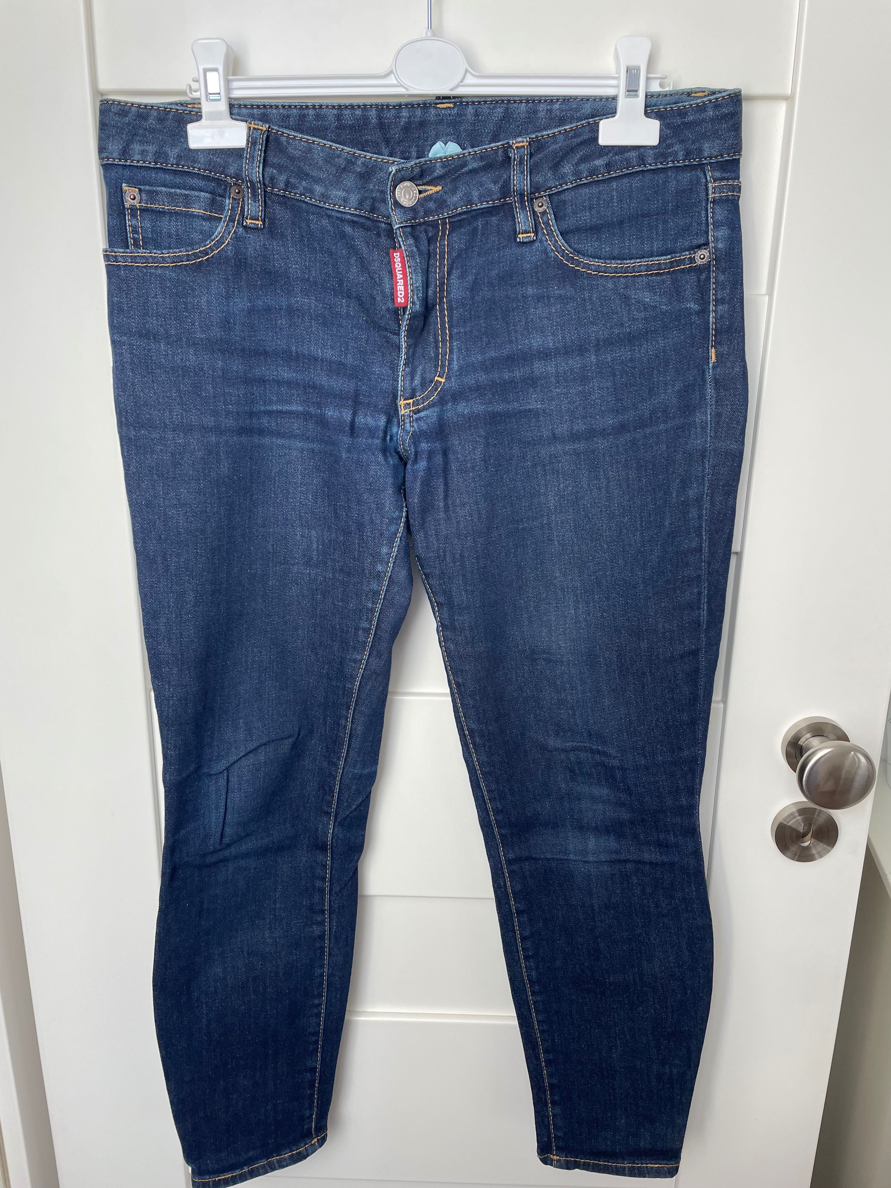Dsquared2  Cropped Twiggy jeansy 42IT 38 EU