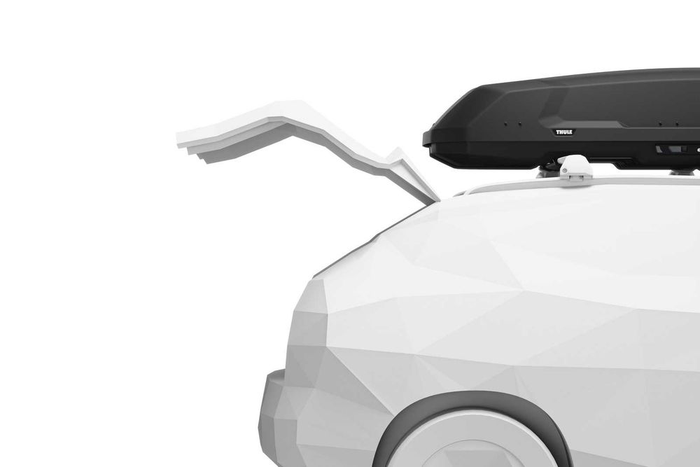 Box dachowy samochodowy 450 Litrów Thule Force 3 L Black