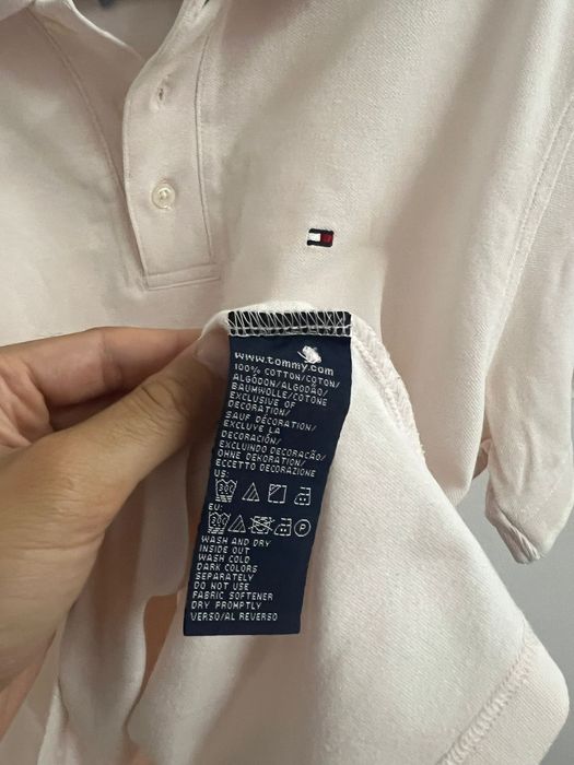 Pólo | Tommy Hilfiger - Rosa, tamanho L