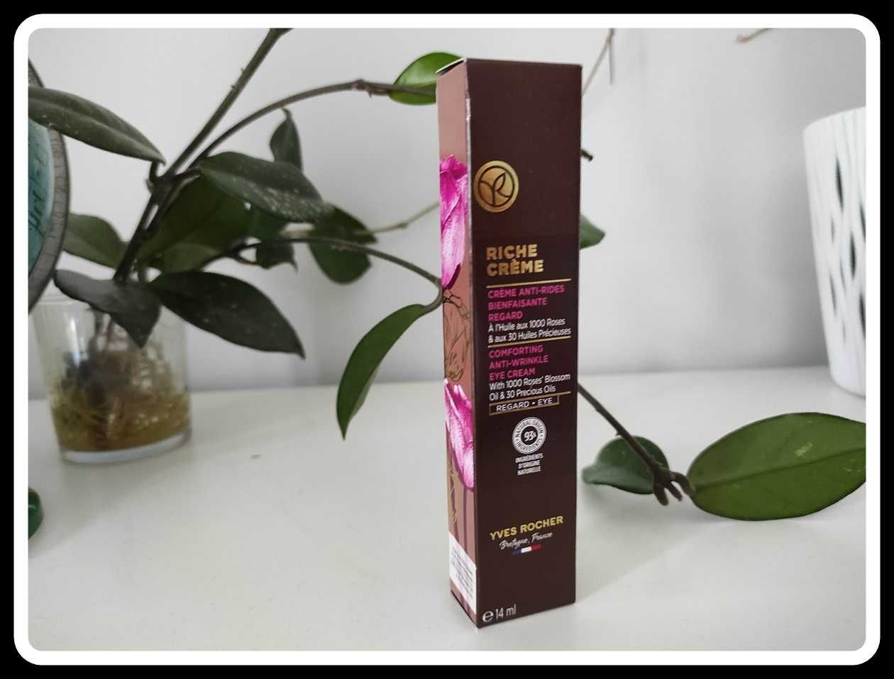Yves Rocher Riche Creme NOWY przeciwzmarszczowy krem pod oczy