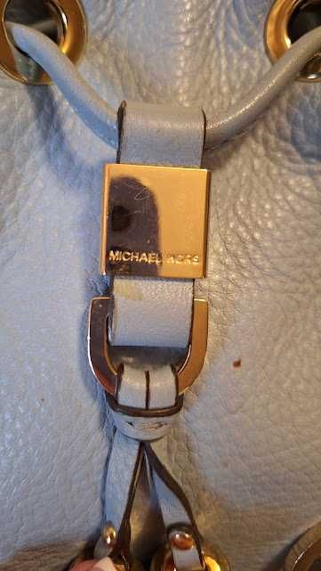 шкіряна шкіряна сумка MICHAEL KORS Camden L