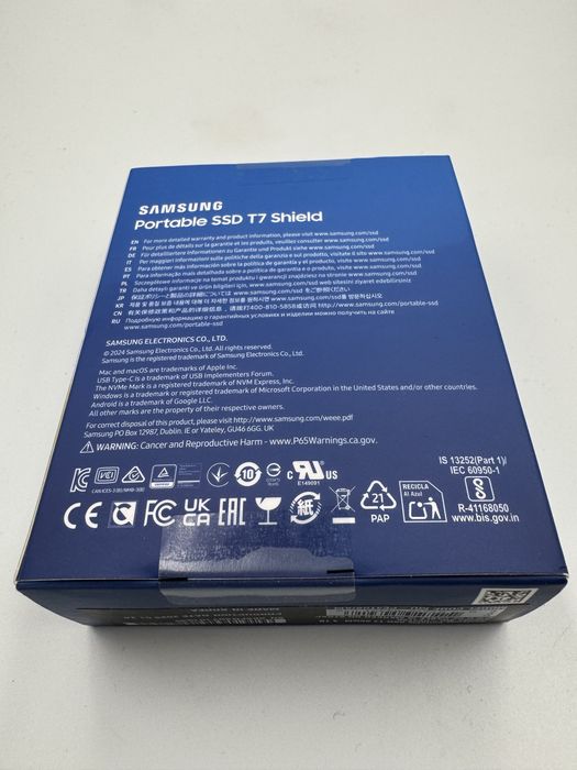 Nowy Dysk 4 TB Samsung T7 Shield Gwarancja