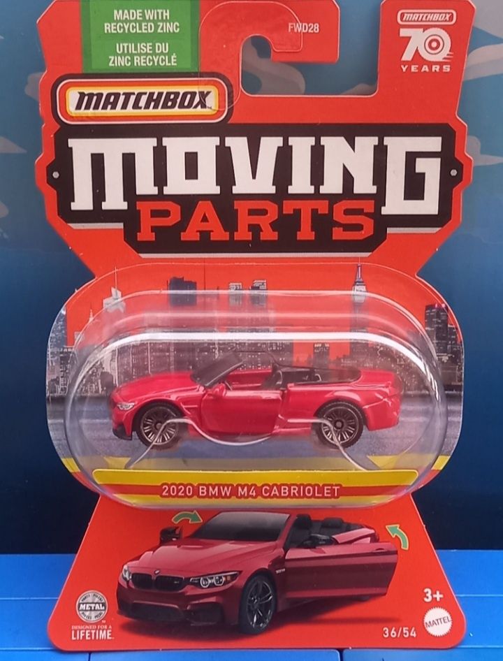 2020 bmw m4 cabriolet matchbox