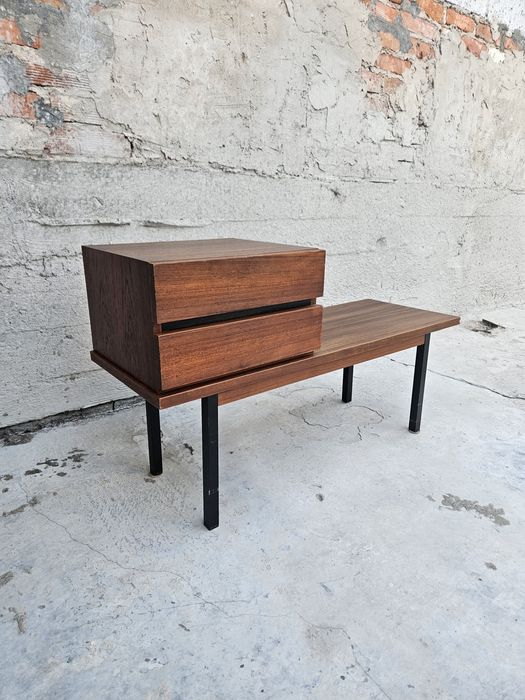 Ławka szafka pod lustro vintage ława mcm retro garderoba