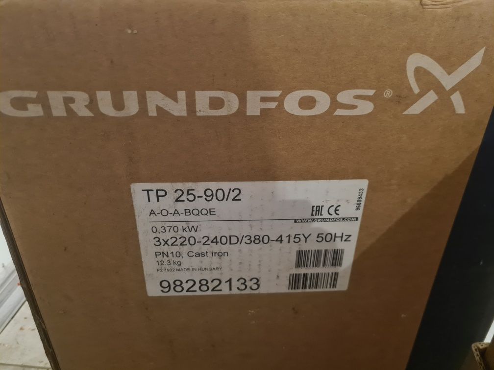 Pompa Grundfos TP 25-90/2 A-O-A-BQQE Hydrofor