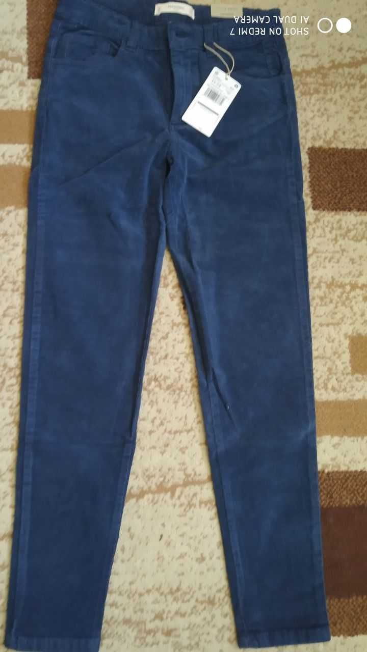 Манго  Mango Скинни  штаны брюки вельвети штани р. 146-152