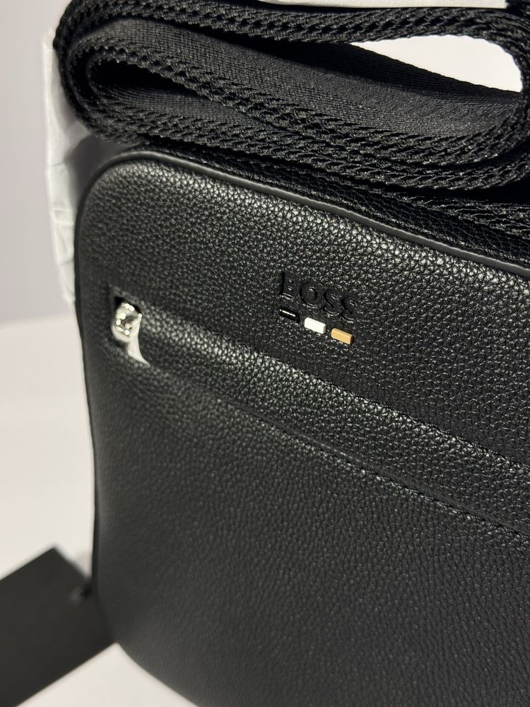 100% ОРИГИНАЛ BOSS Hugo ray classic bag мужская сумка черная В НАЛИЧИИ