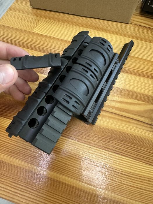 Резинові накладки на планку пікатіні чорні