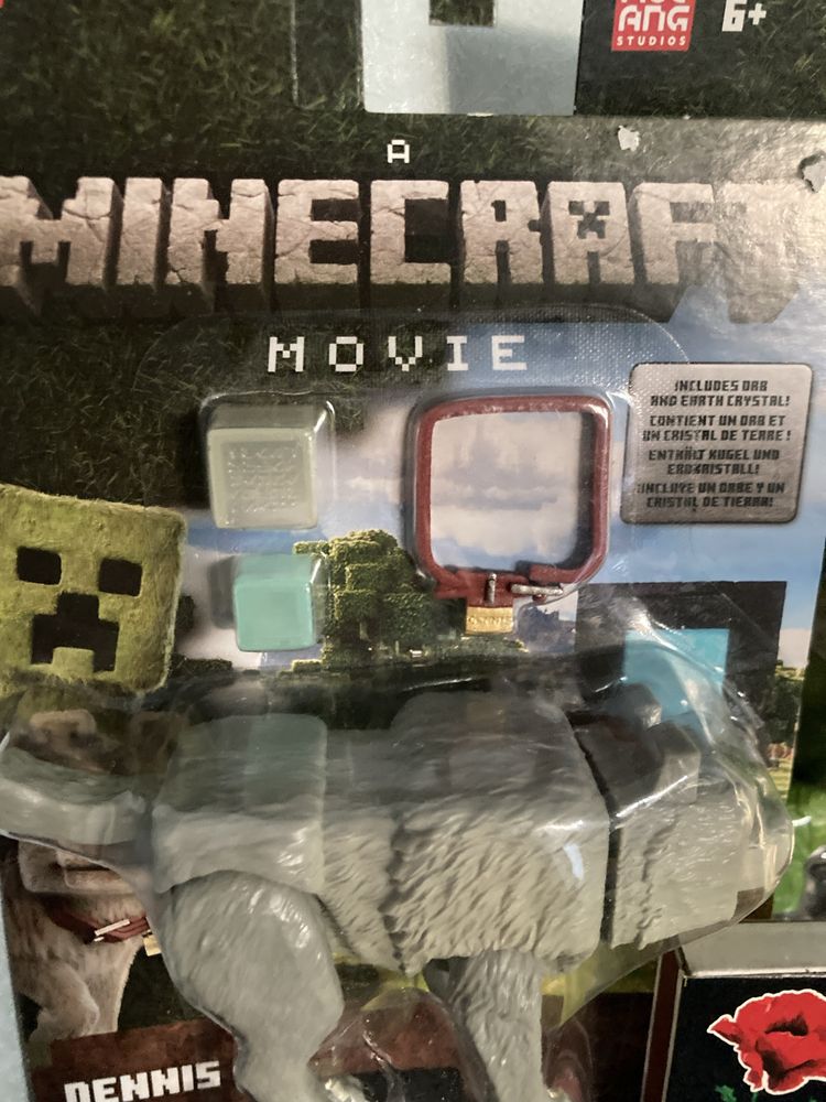 Фігурки майнкрафт minecraft кріпер вовк денніс