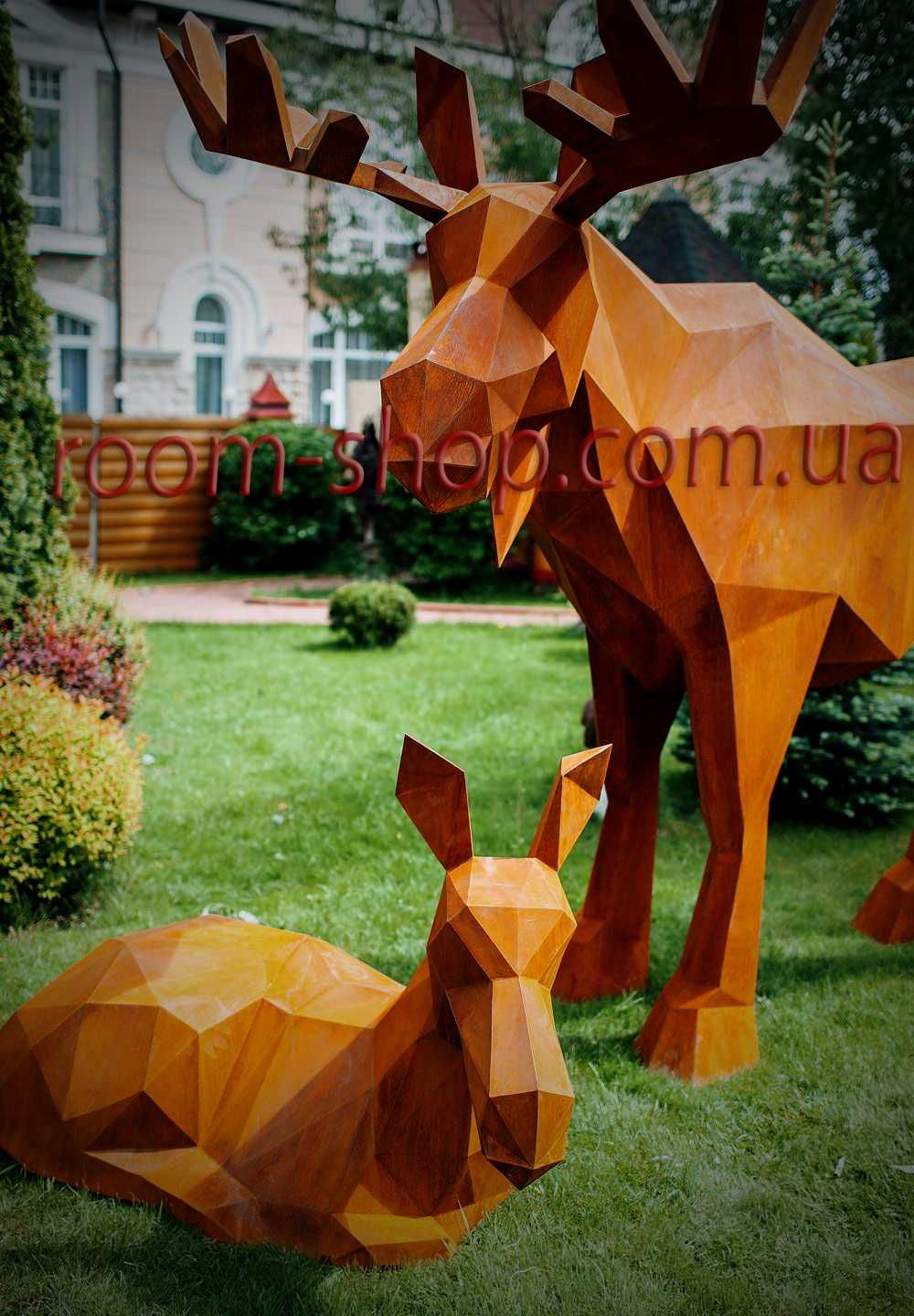 Полигамные фигуры, скульптуры с металла, полігамні фігури, формы