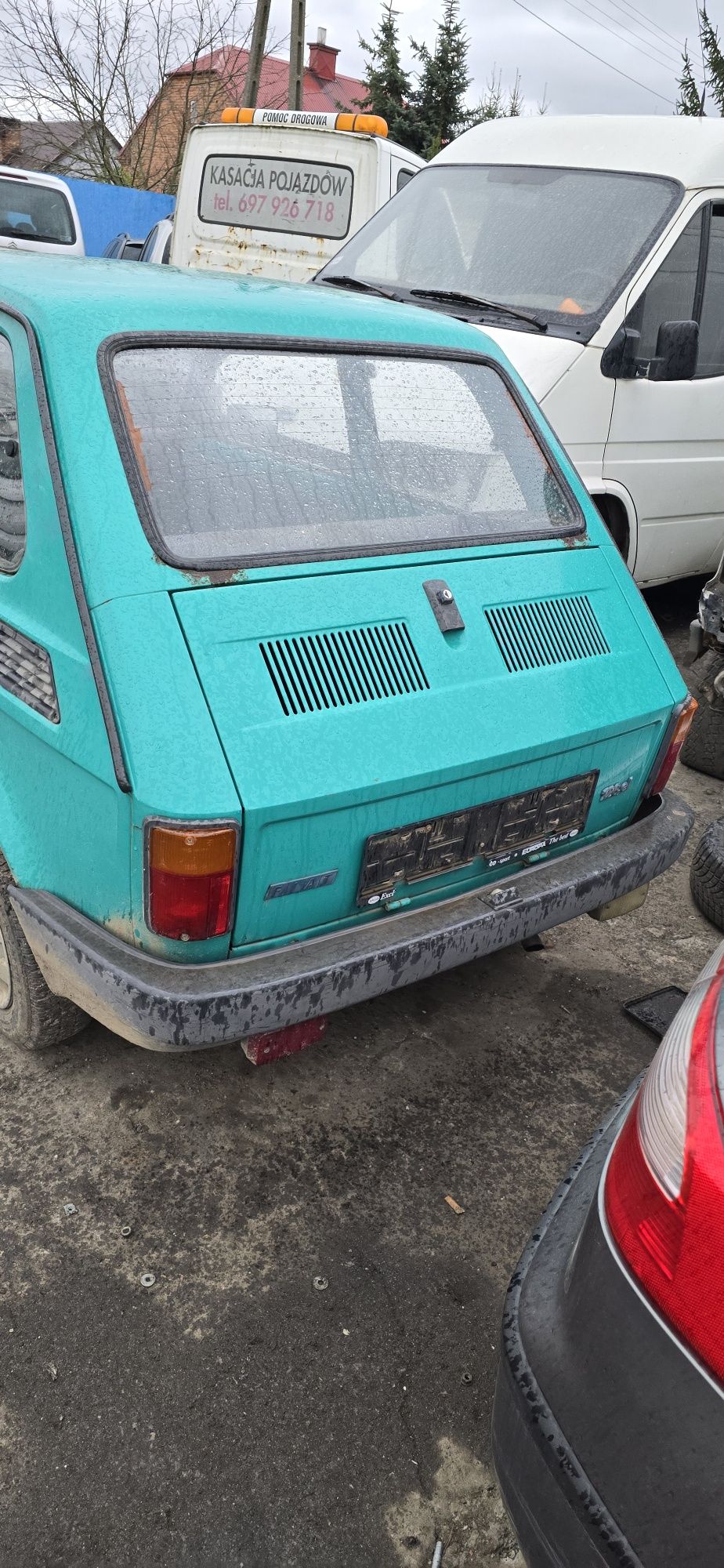 Silnik 650 skrzynia biegów  Fiat 126p części