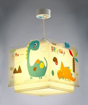 Lampa wisząca zwis sufitowa Dinozaury DINOS 73452