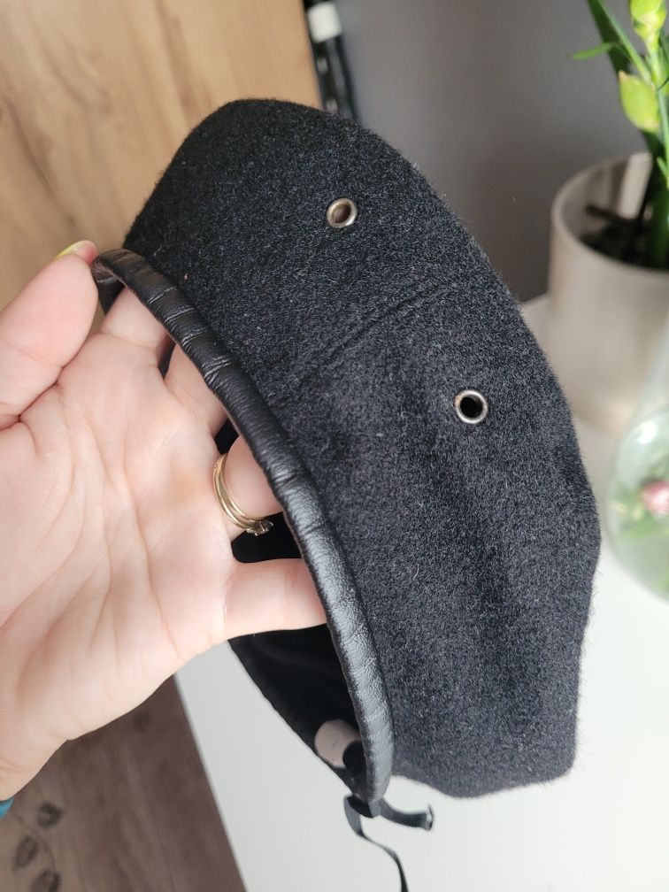 Beret harcerski ZHP czarny 56