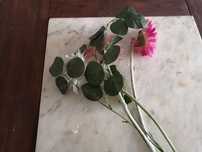 conjunto de flores artificiais