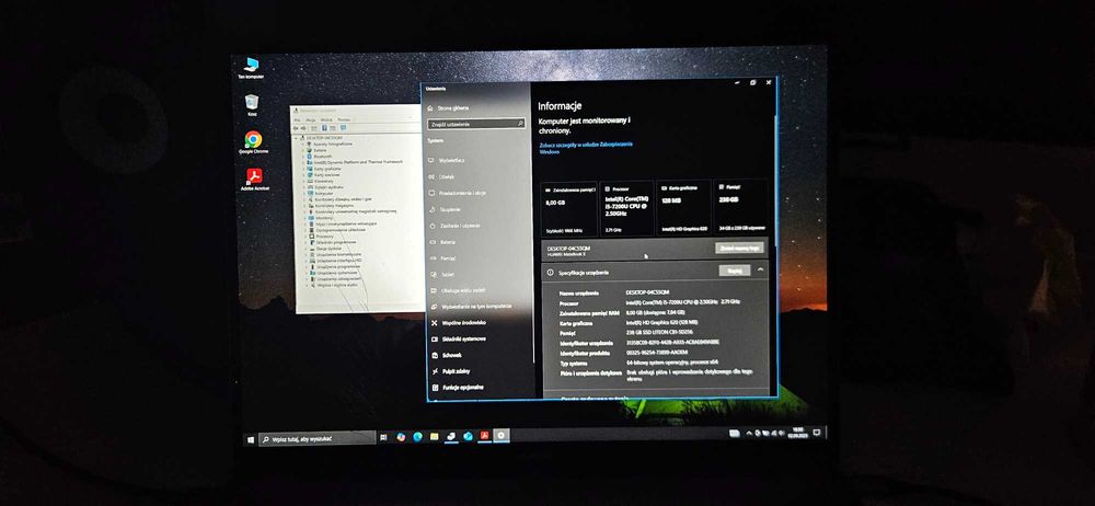 Notebook Huawei WT-W09 SPACE GRAY 13" i5-7200U/8GB/256SSD/Win10
