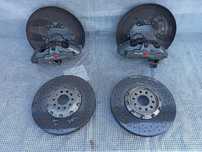 AUDI S3 S4 S5 Q5 S6 S8 HAMULCE PRZÓD 380 CERAMIKA TARCZE ZACISKI KPL SWAP