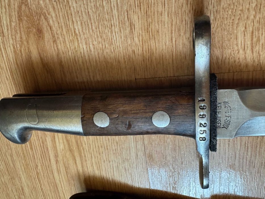 Bagnet Szwajcarski wz. 1918/31 do karabinu Schmid Rubin M1911_27