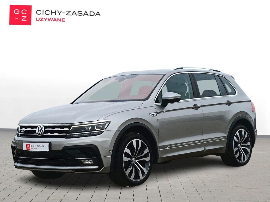Volkswagen Tiguan SAlonPL 10KM DSG 4x4 R-Line DCC Pakiety LED TOP Navi ASO