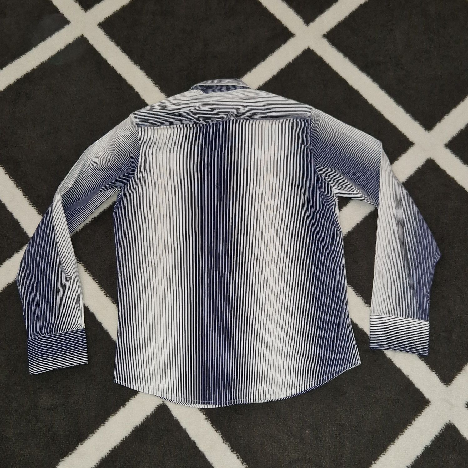 Armani koszula paski slim fit M