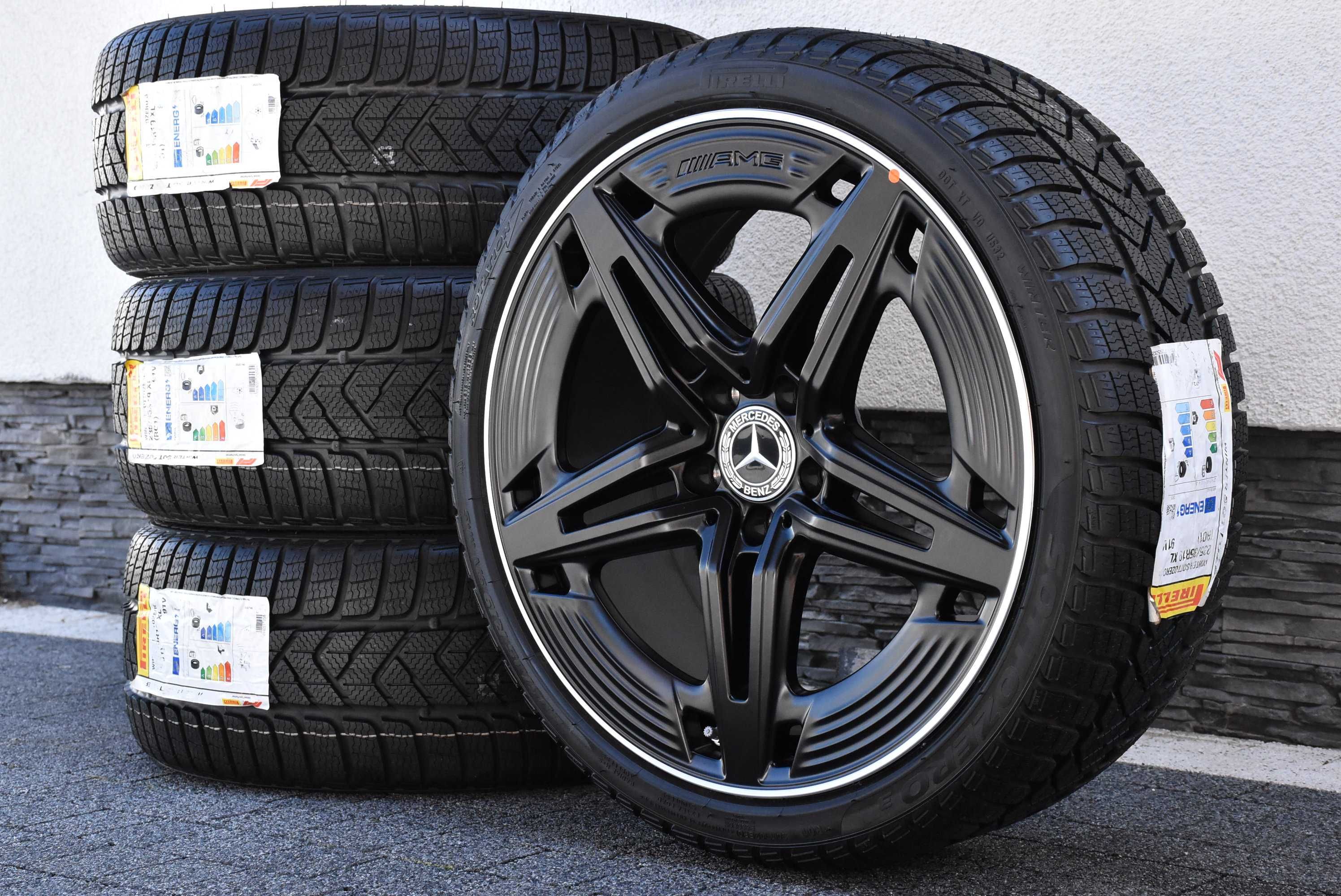 Nowe koła zimowe OEM Mercedes A35 AMG A Klasa W177 19" Pirelli 2025r