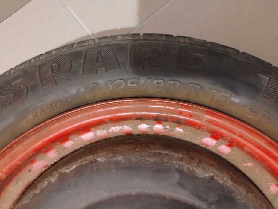 Koło zapasowe 125/80 R15